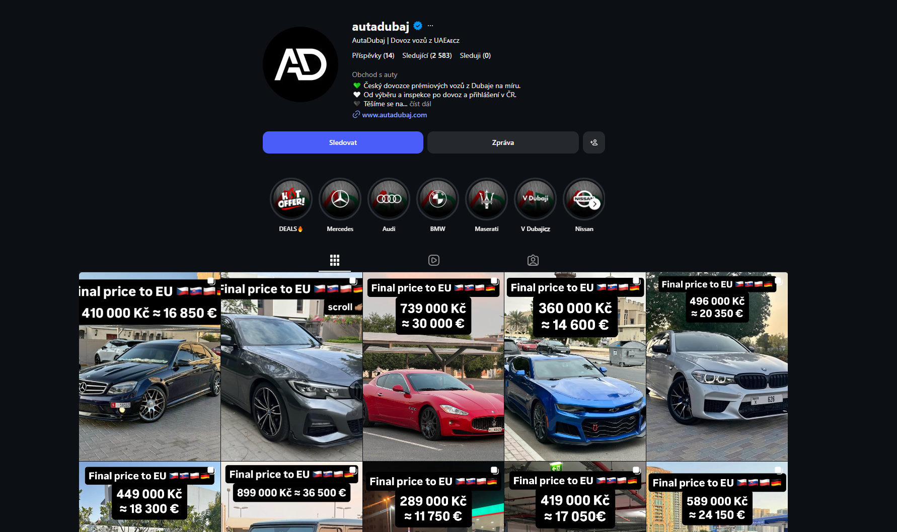 Instagram @autadubaj